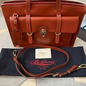 Boldrini Selleria Italian leather handbag.